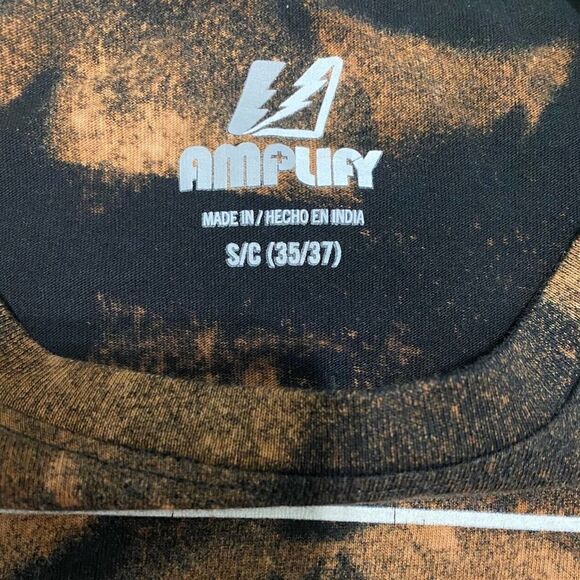 Amplify‎ Beyond Common Tie Dye T-Shirt Black Small - Picture 2 of 7